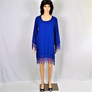 AUDITIONS size S royal-blue shift dress